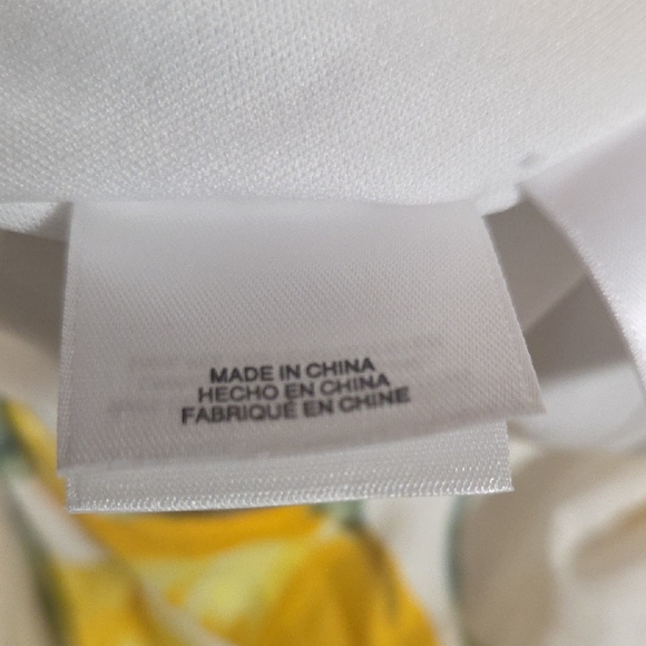 Pappagallo Lemon Print Midi Dress - Picture 9 of 9